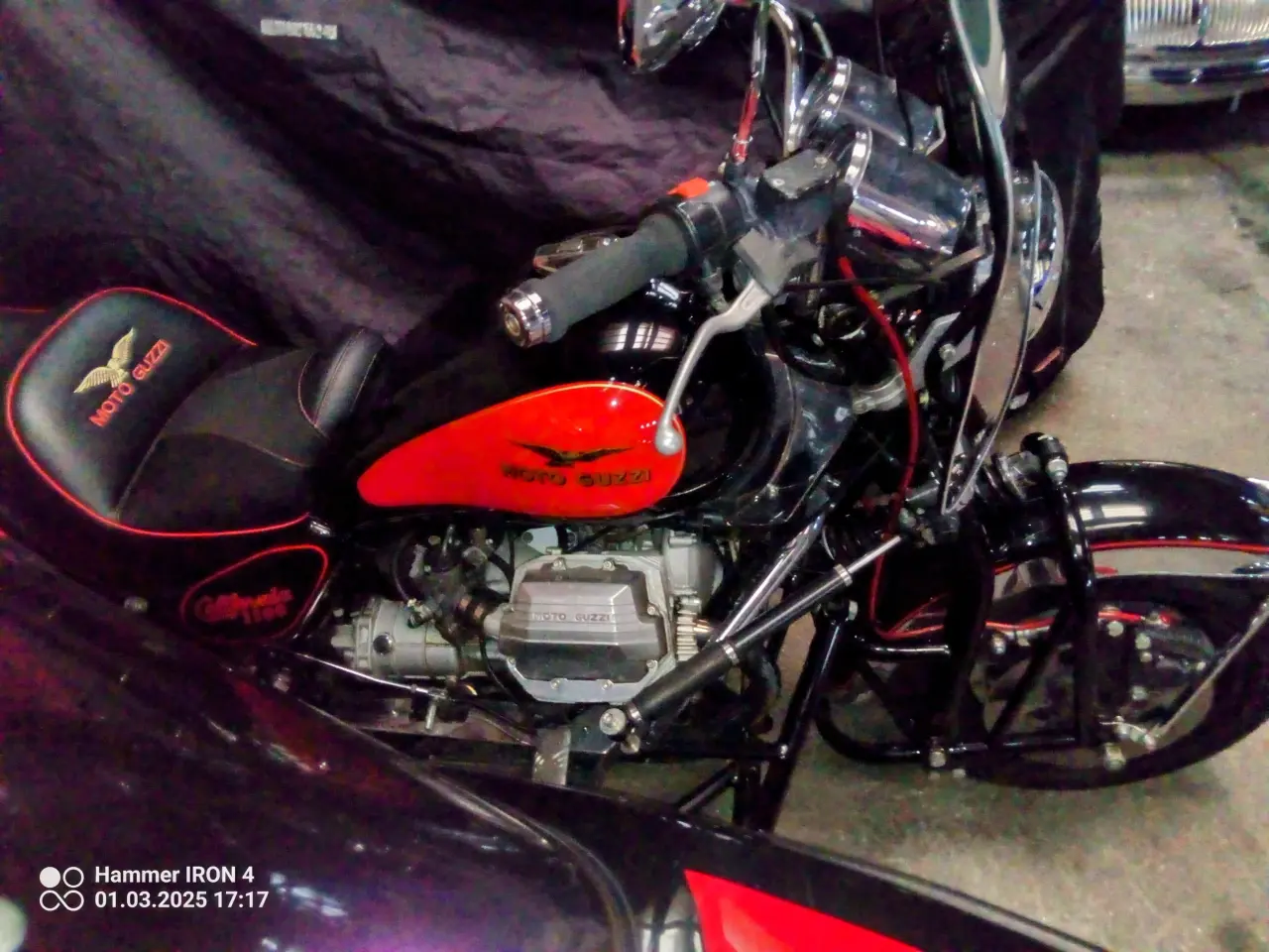 Billede 1 - Moto Guzzi California 1100 med Walter sidevogn