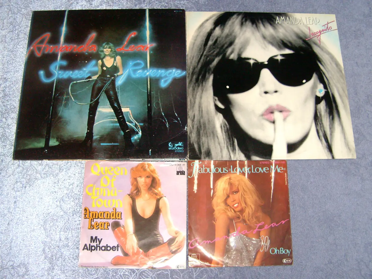Billede 1 - Amanda Lear LP'er og singler