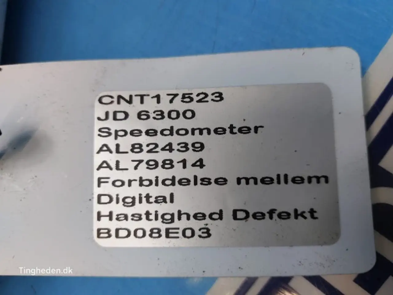 Billede 21 - John Deere 6300 Speedometer AL82439