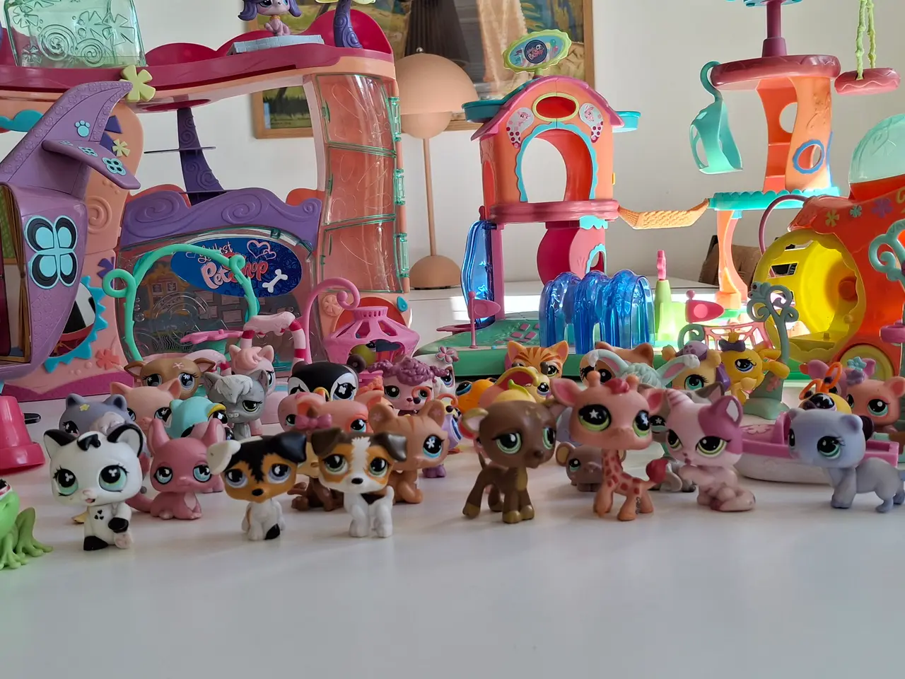 Billede 2 - Kæmpe samling Pet Shops - 58 dyr og tilbehør!