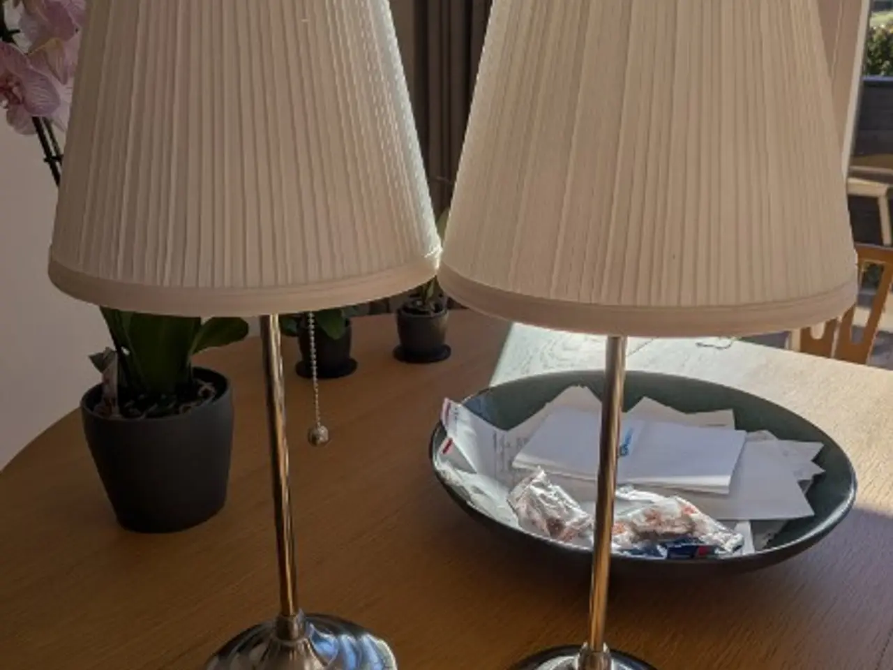 Billede 1 - 2 stk. Ikea Årstid bordlamper sælges