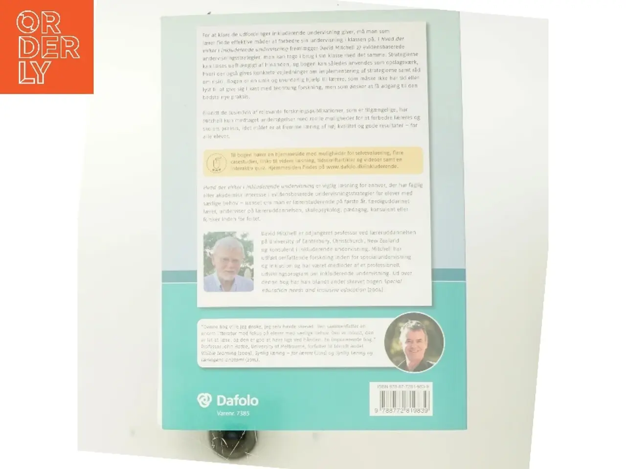 Billede 3 - Hvad der virker i inkluderende undervisning : evidensbaserede undervisningsstrategier af David Mitchell (f. 1938) (Bog)
