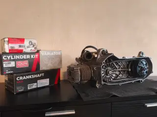 Nyrenoveret Yamaha Jog r 80cc Midrace