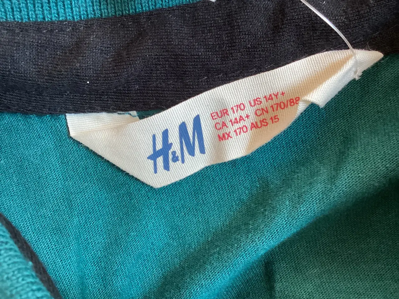 Billede 3 - Grøn T-Shirt med polokrave