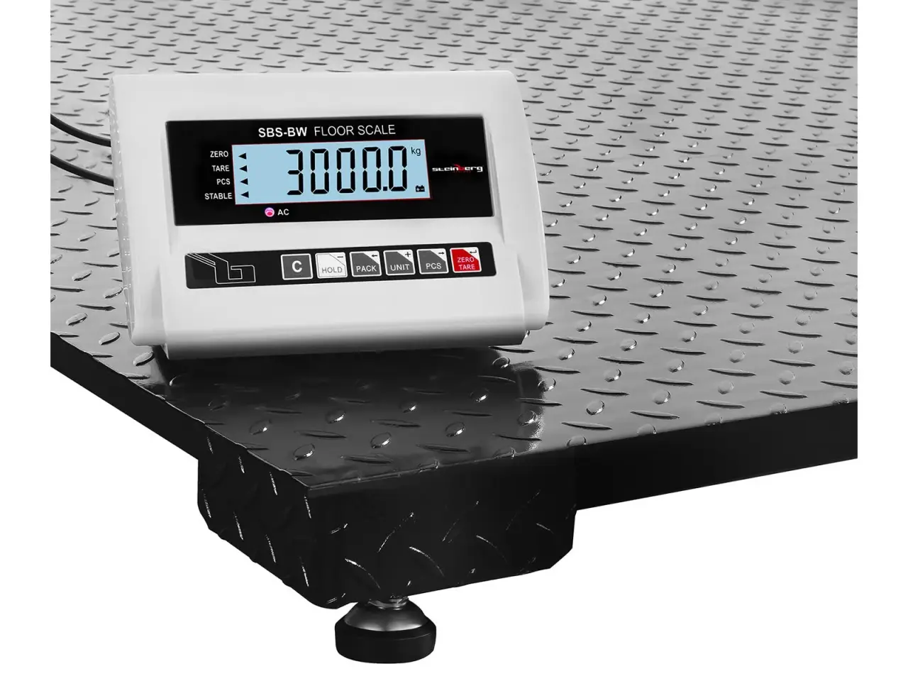 Billede 4 - Gulvvægt – 3 t / 1 kg – LCD