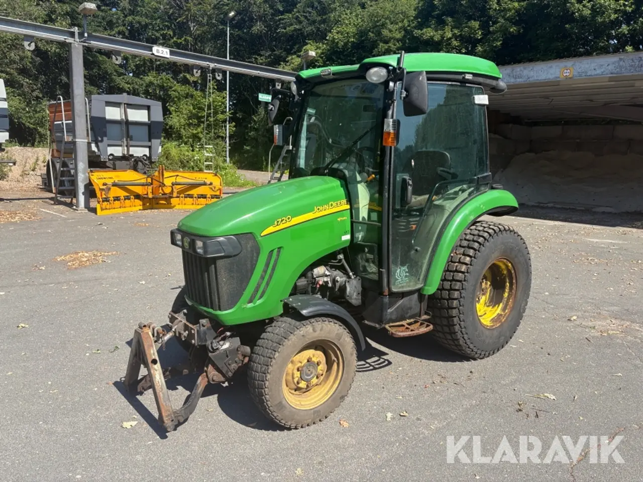 Billede 1 - Traktor John Deere 3720 HST M/hus M/41x1