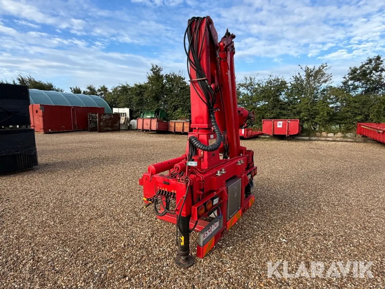 Billede 5 - Kran HMF 1000K2 med spil