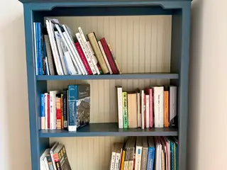 Wooden book shelf