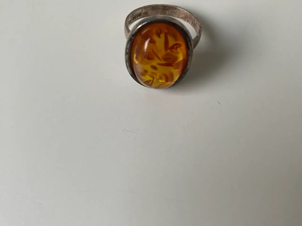 Billede 1 - Rav-fingerring