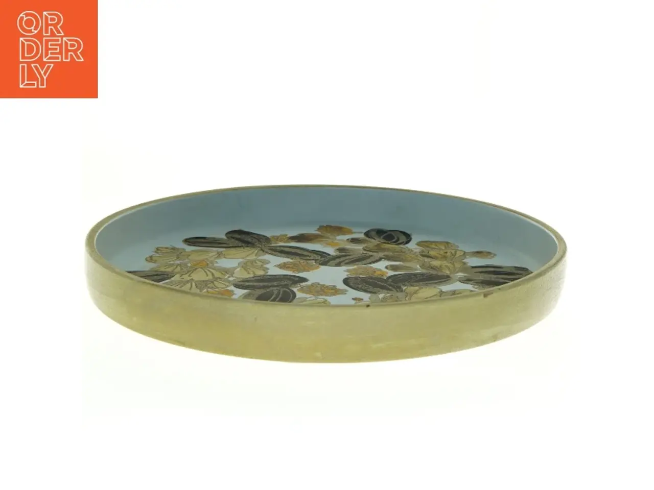 Billede 1 - Ellen Malmer Siena Fajancefad fra Royal Copenhagen (str. Diameter 33 cm x 4 cm)