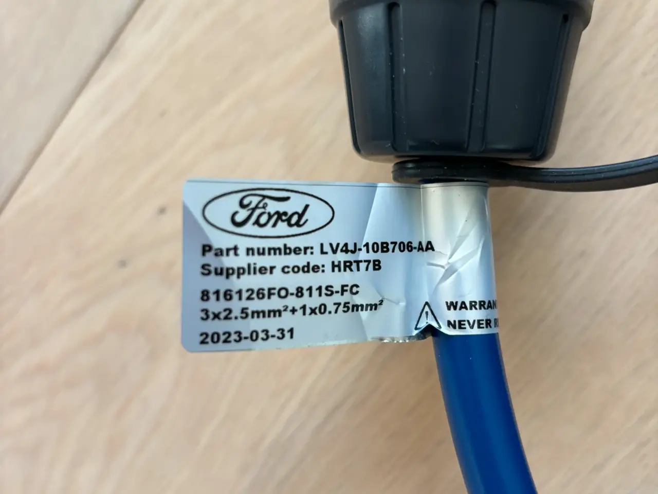 Billede 2 - Ford Type 2 ladekabel til elbil