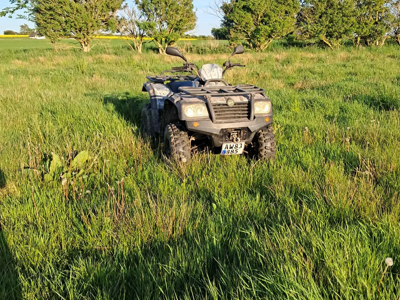 Billede 1 - Atv på bil plader