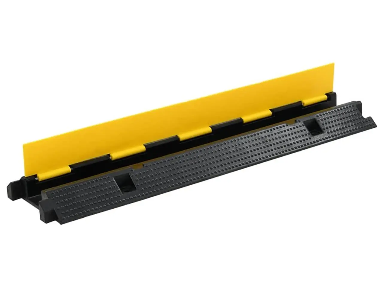 Billede 3 - Kabelbeskytterrampe - 1 kanal, 2 stk., gummi, 100 cm