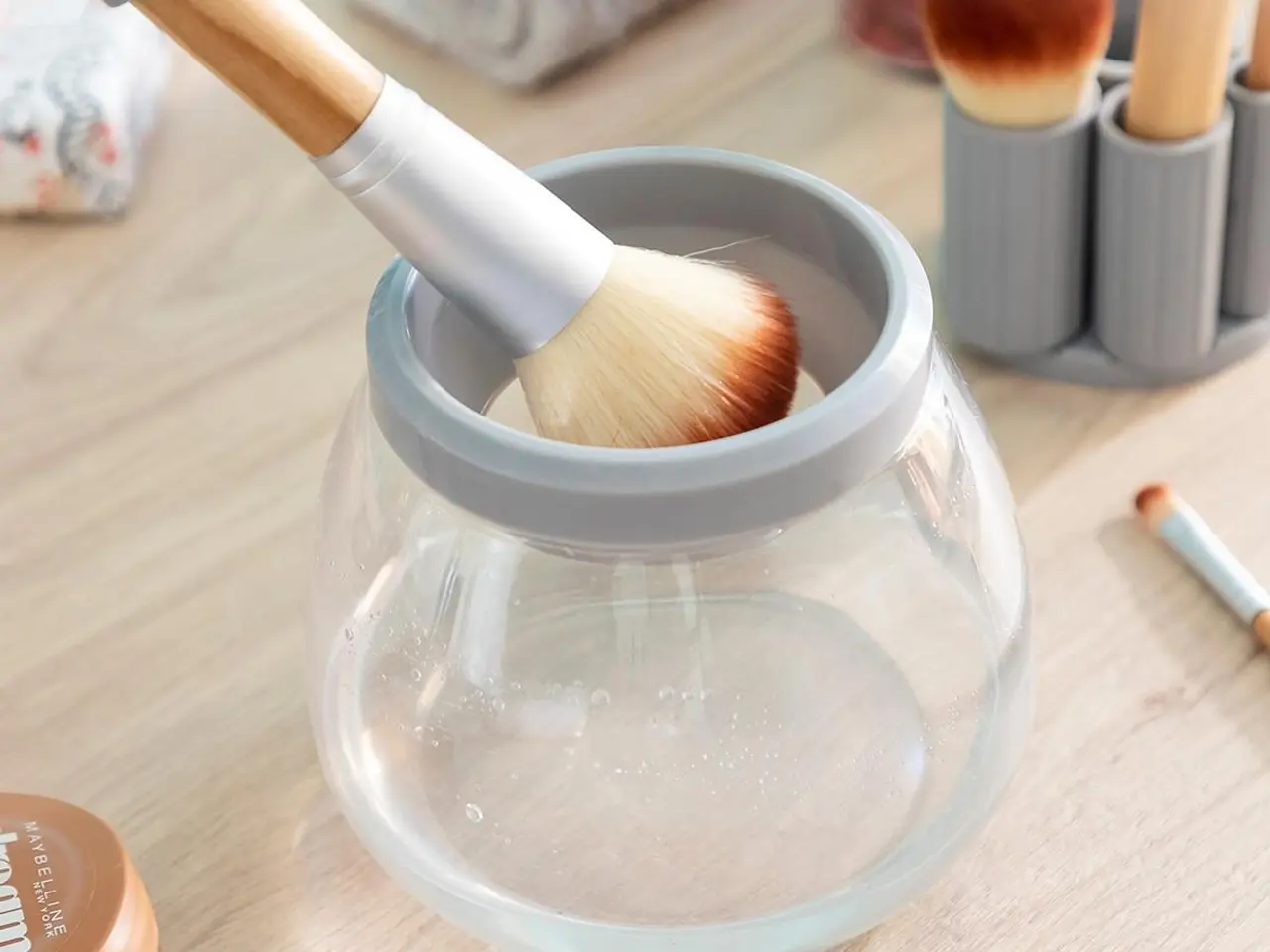 Billede 5 - Makeupbørsterenser og -tørrer Maklin