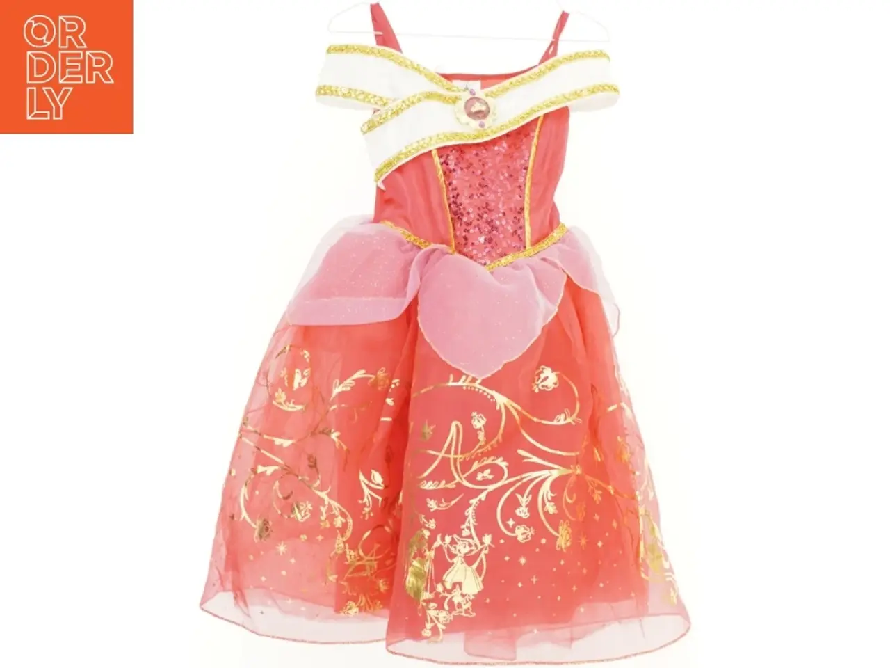 Billede 1 - Disney Rapunsel prinsesse kjole fra Disney (str. 104 cm)
