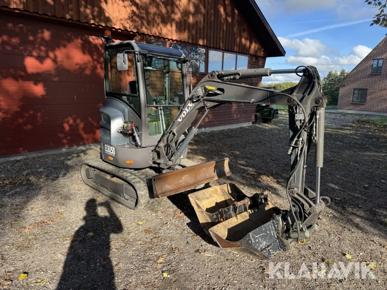 Billede 3 - Minigraver Volvo ECR25D