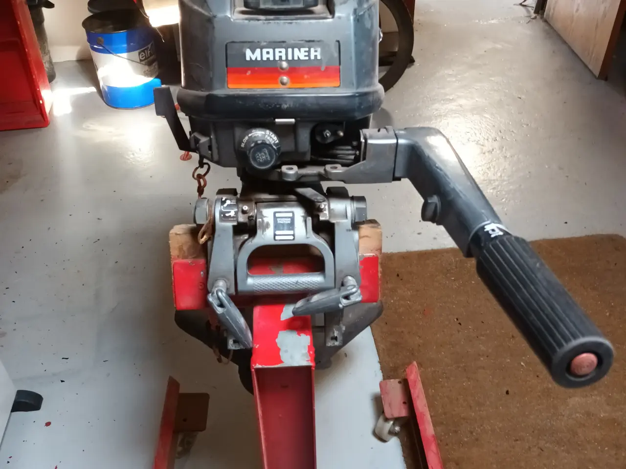 Billede 3 - Jolle 12 Fod 4 pers.10 HK motor
