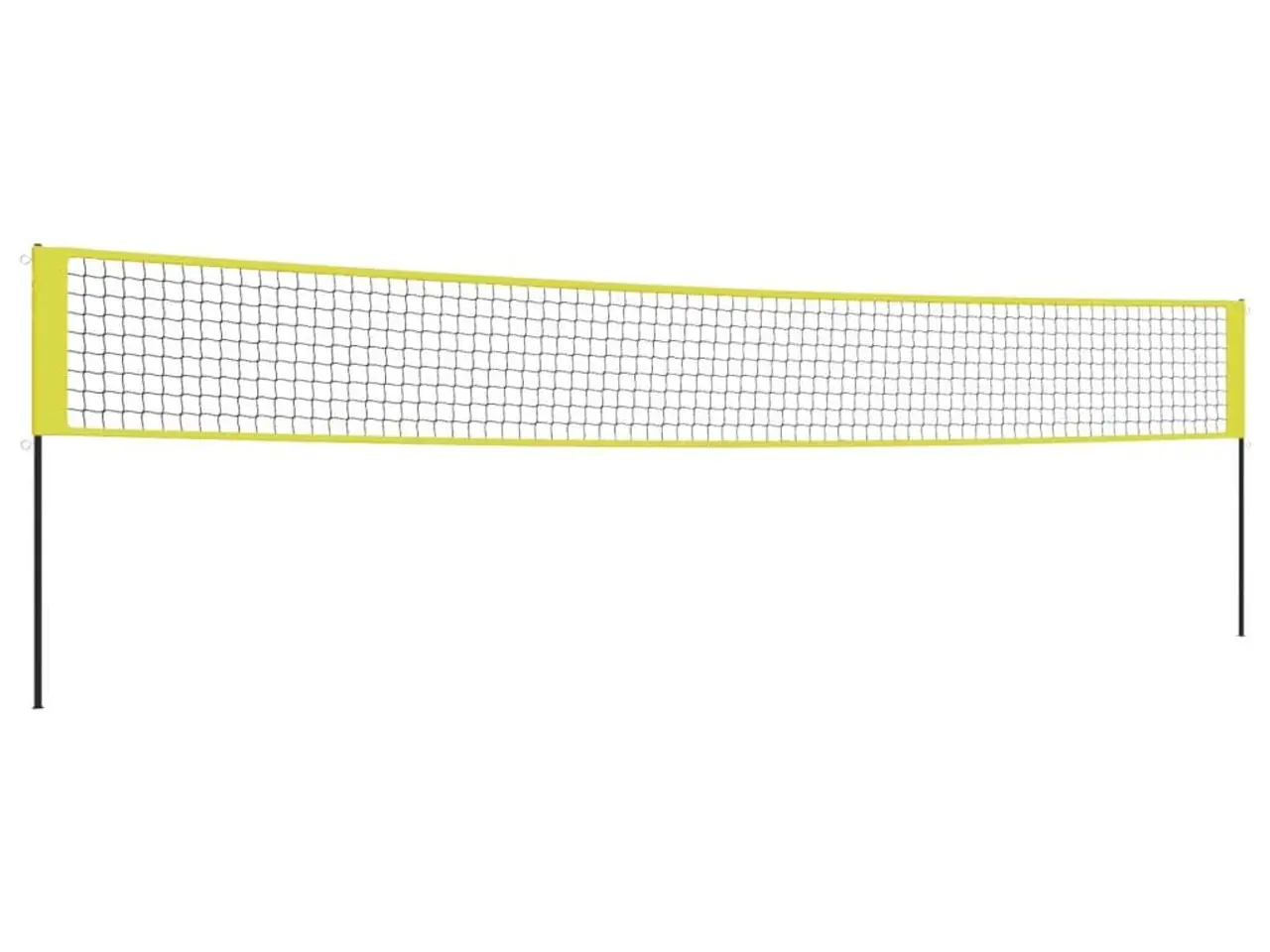 Billede 2 - Volleyballnet 823 × 244 cm i PE - gul/sort med tilbehør
