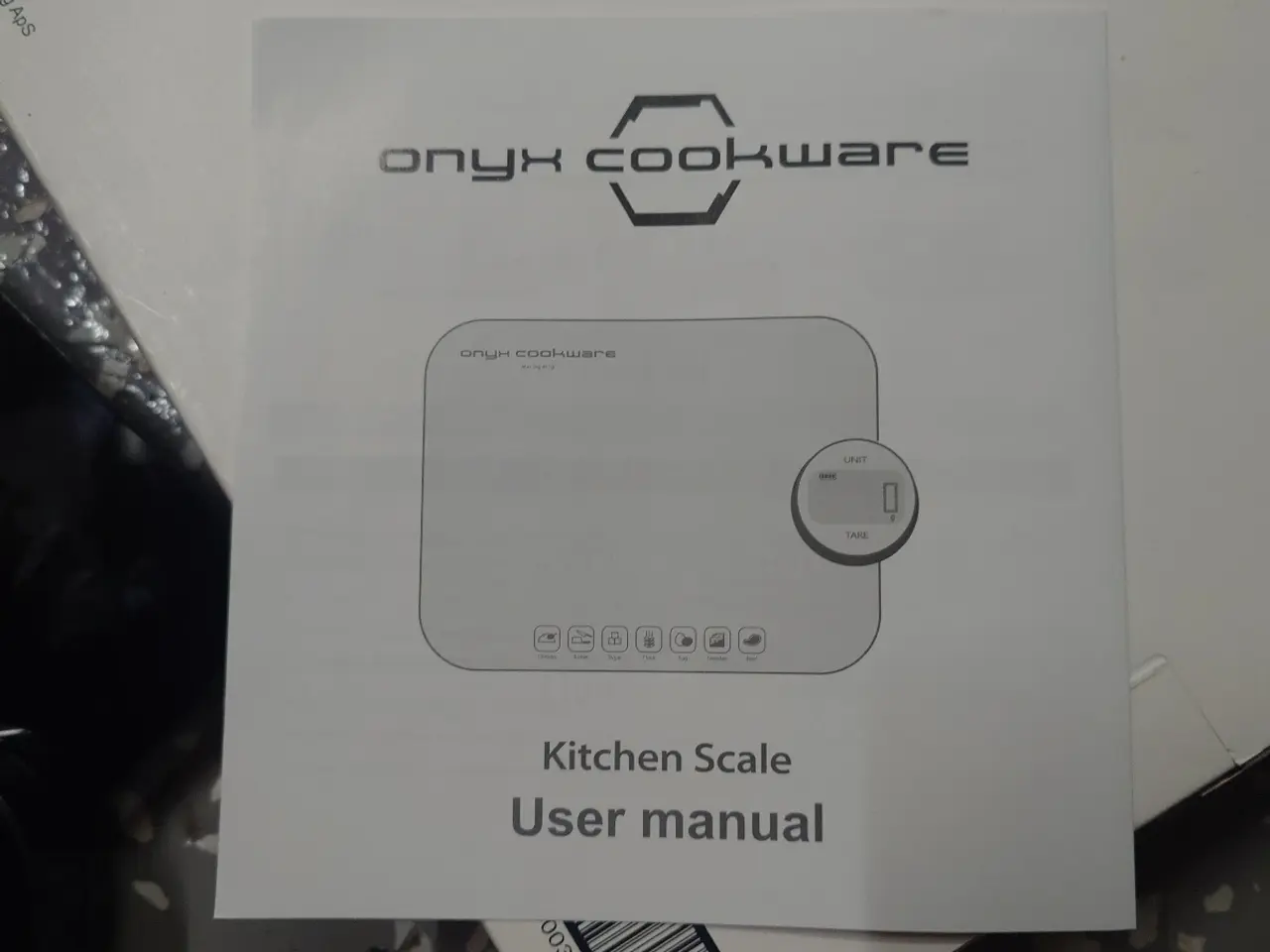 Billede 4 - Køkkenvægt Onyx Cookware