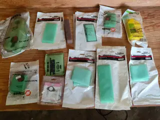 Filtre til havemaskiner