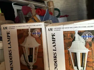 Udendørs lamper