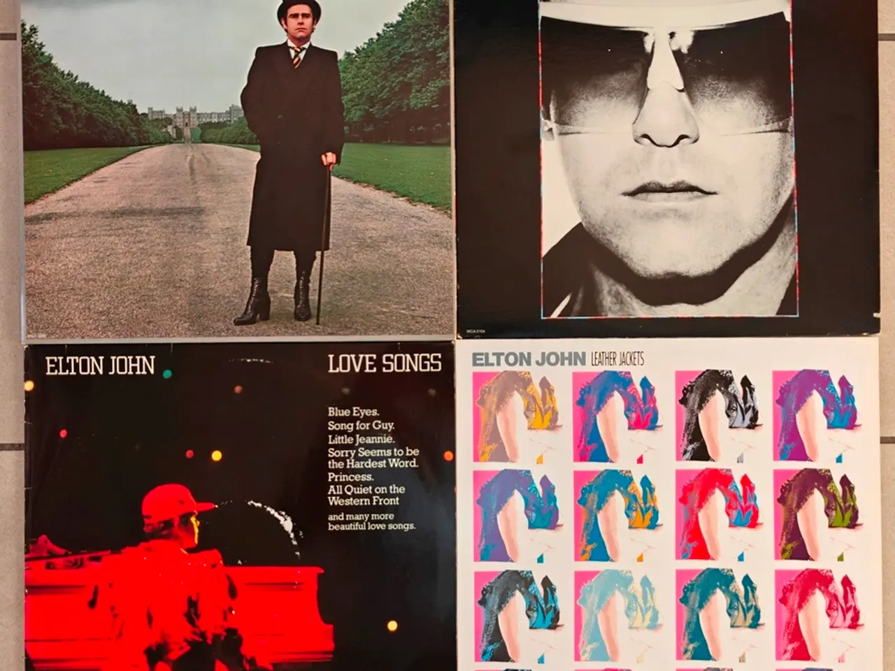 Billede 1 - LP, Elton John x4
