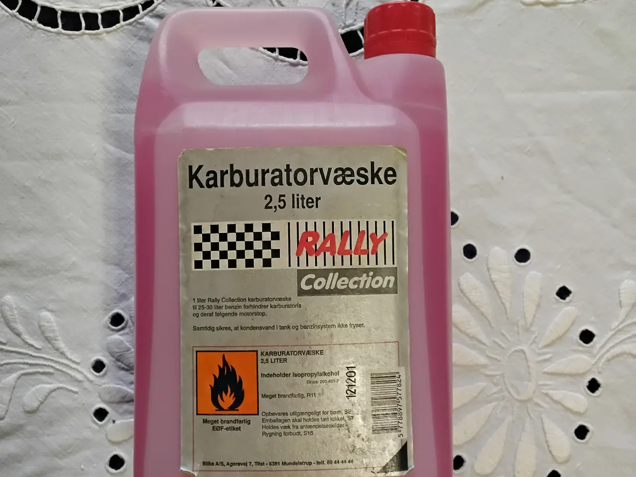 Billede 1 - 2,5 liter kaburatorvæske / kaburatorsprit - uåbnet