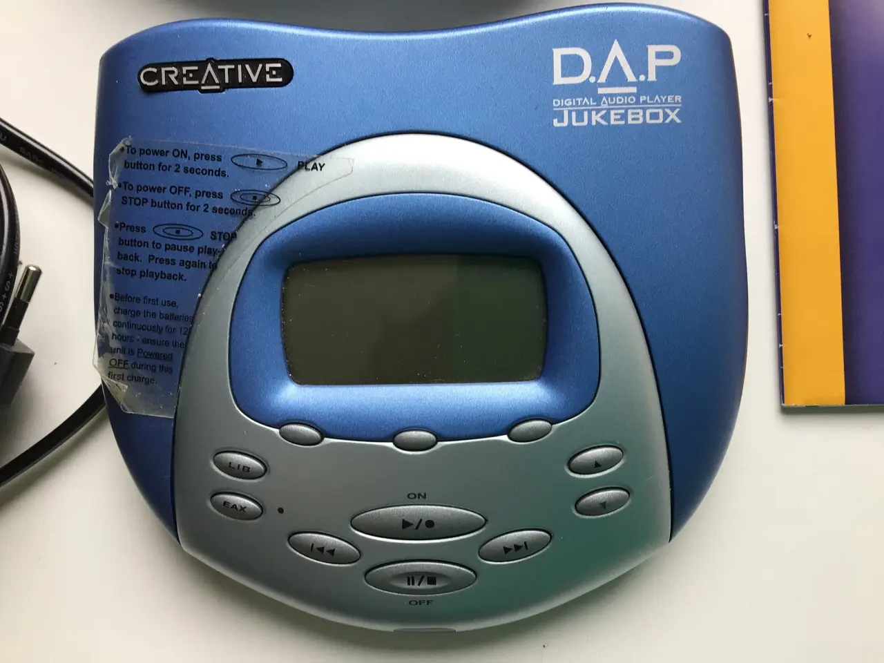 Billede 1 - Creative Labs DAP Jukebox 20GB