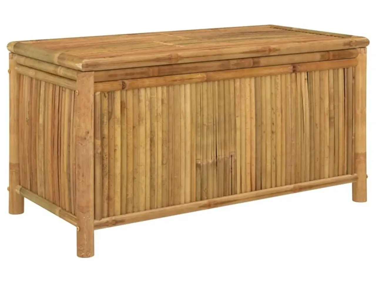 Billede 2 - Opbevaringskasse til haven 110×52×55 cm - bambus