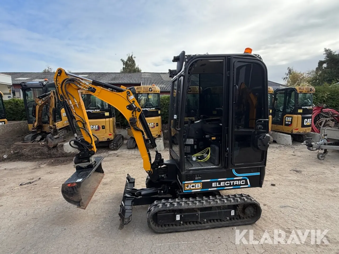 Billede 12 - Gravemaskine JCB 19C-1E elektrisk med 120 cm planerskovl
