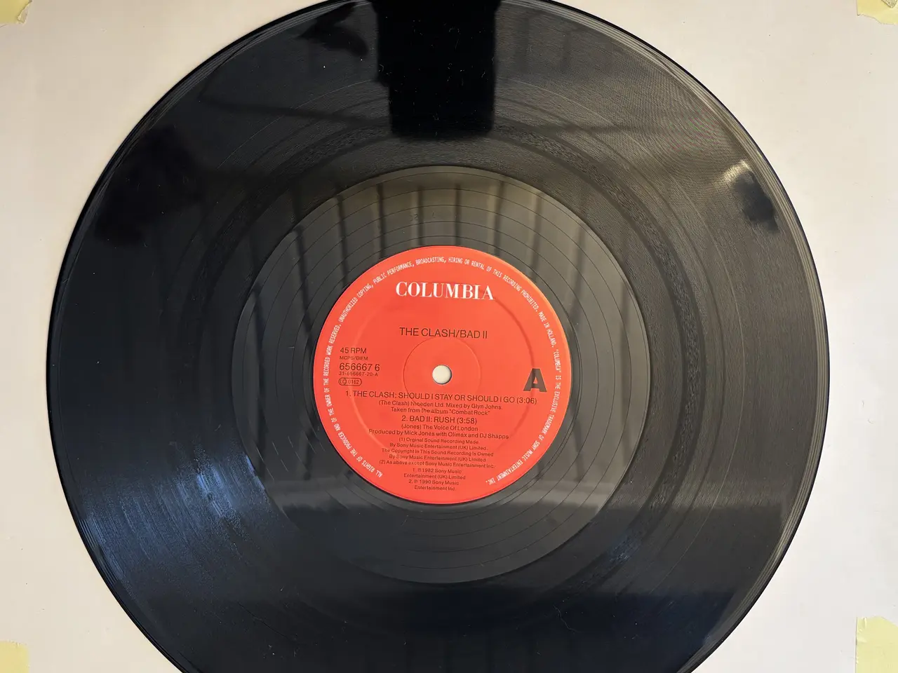 Billede 12 - The Clash – 3 vinyludgivelser – LP, single og maxi