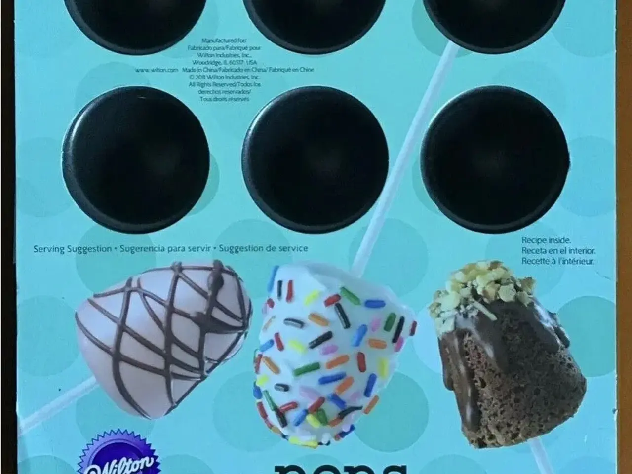 Billede 1 - Popcake bageform / mini flødeboller