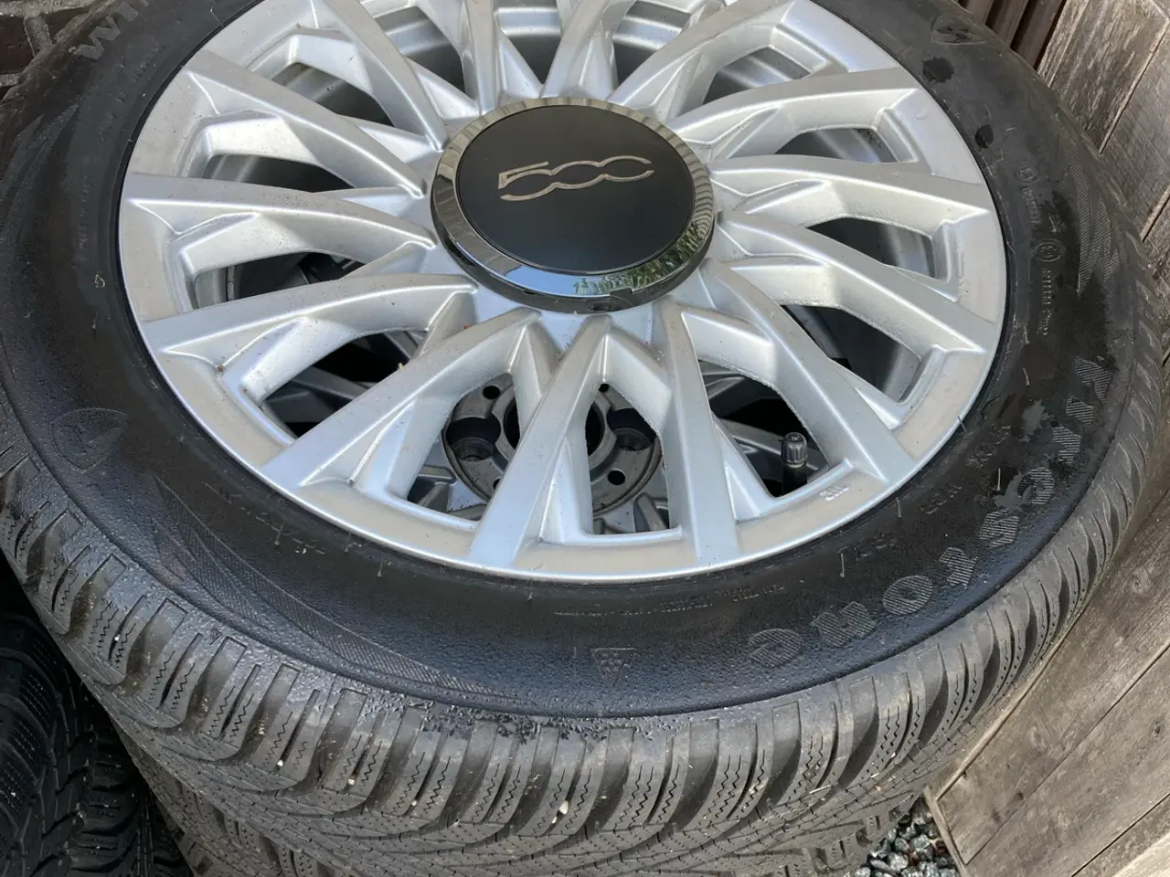 Billede 1 - Originale Fiat 500 Lounge vinterhjul