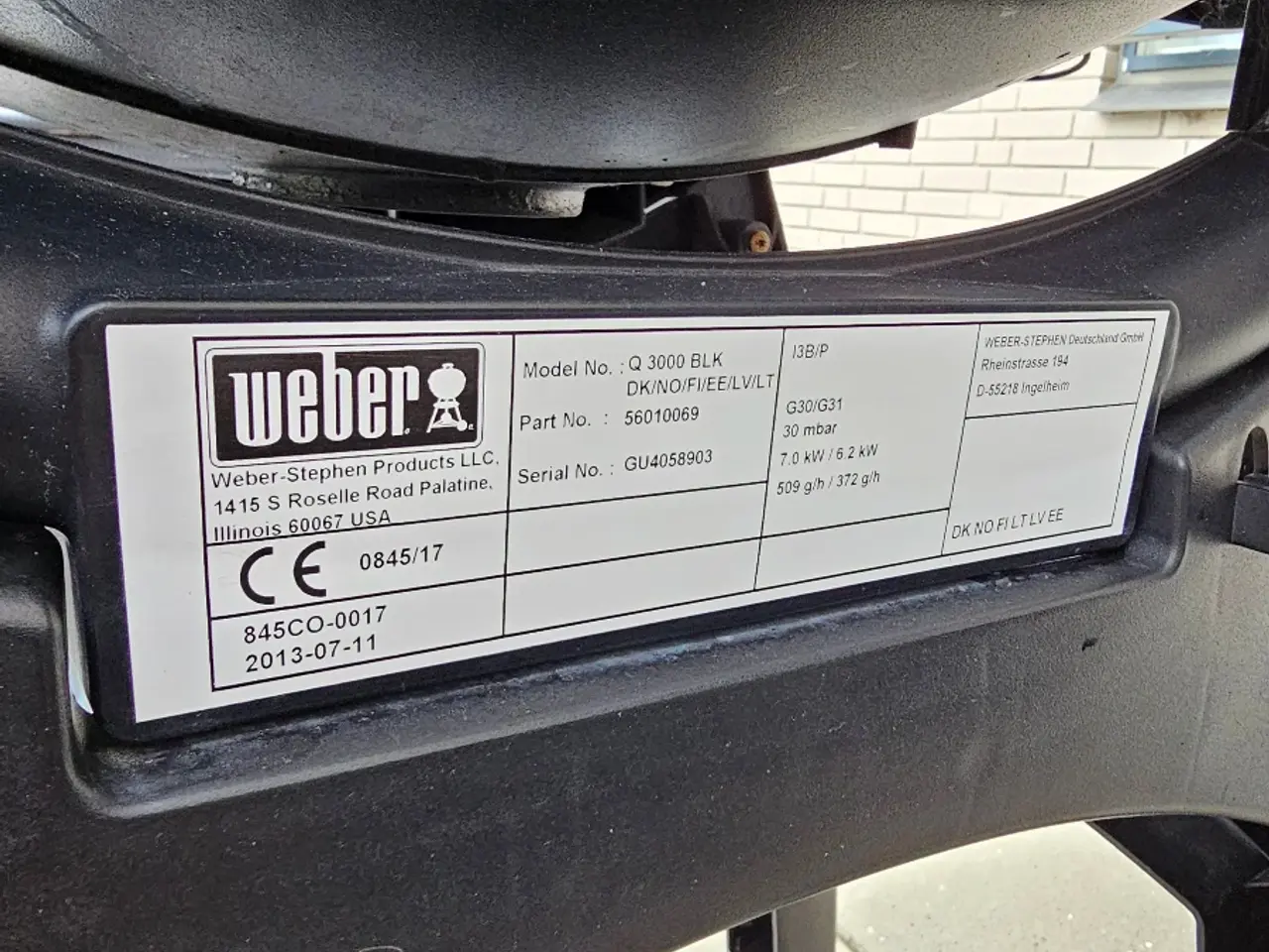 Billede 2 - Weber Q3000 gasgrill
