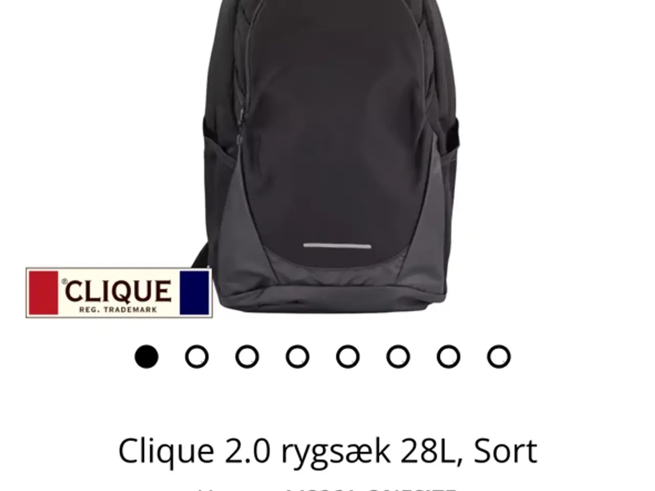 Billede 1 - Rygsæk Mrk. Clique - NY