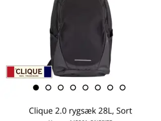 Rygsæk Mrk. Clique - NY