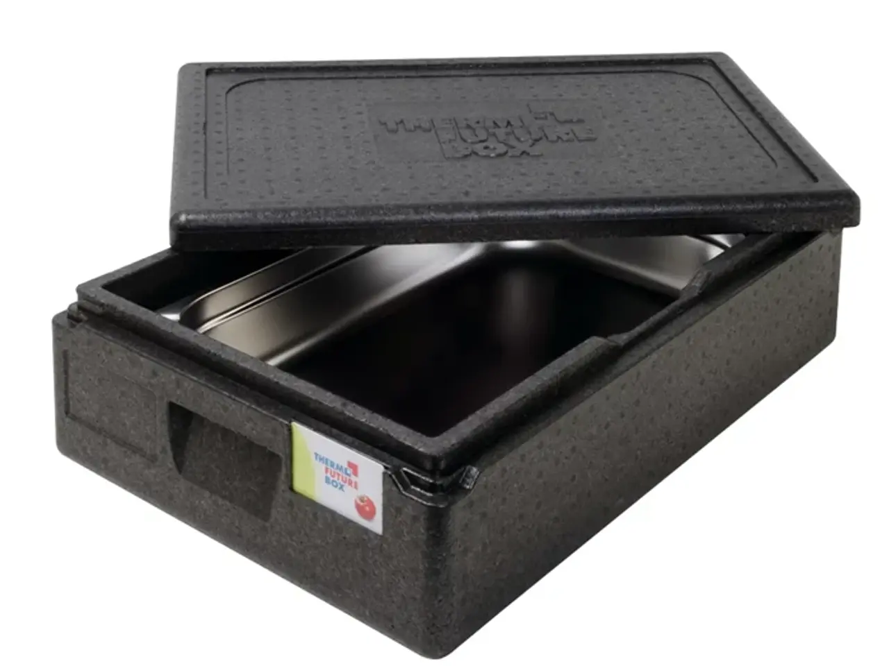 Billede 2 - Termokasse GN 1/1 – 21 L – sort 600 x 400 x 180 mm