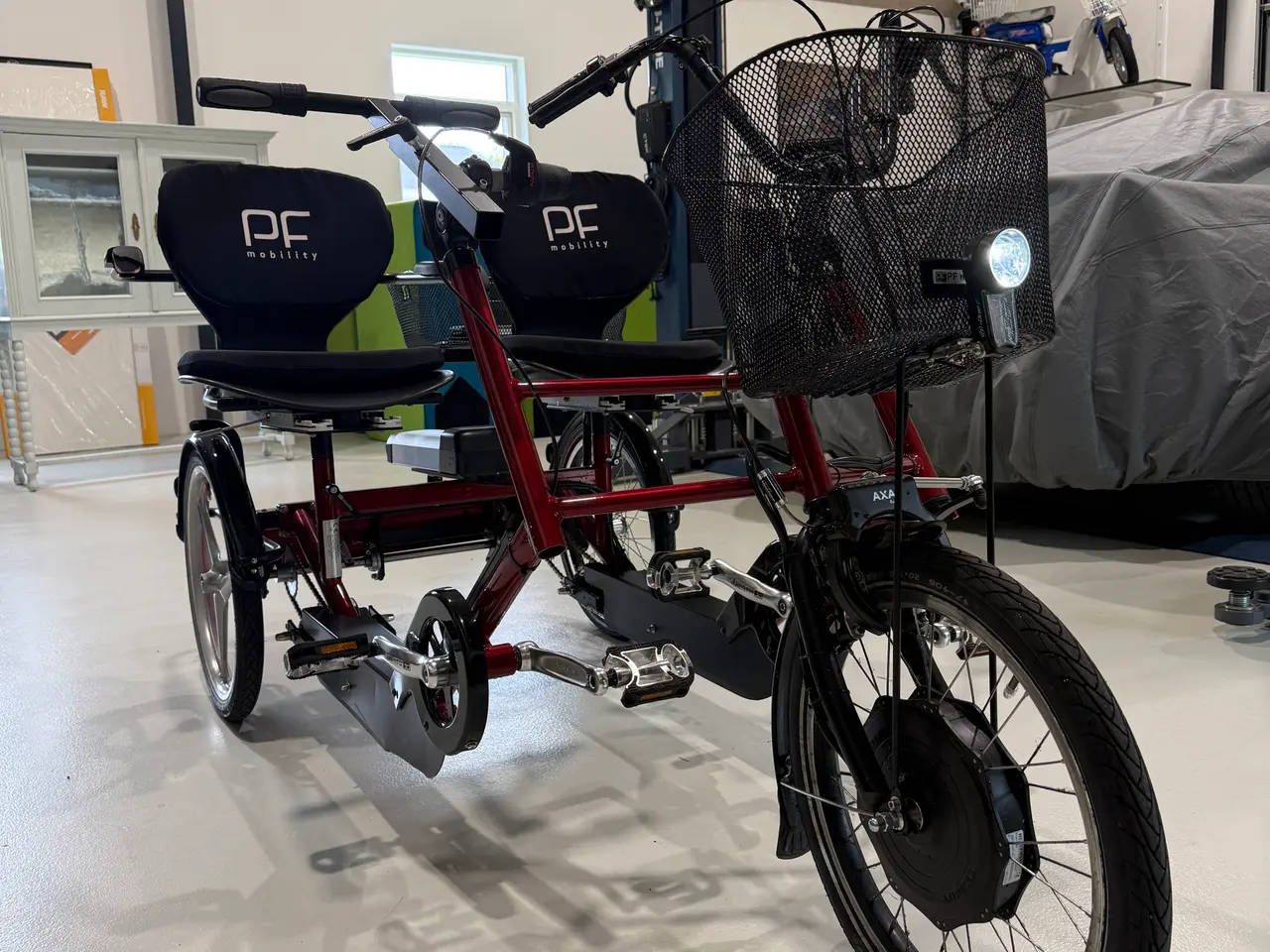 Billede 2 - El cykel til 2 personer