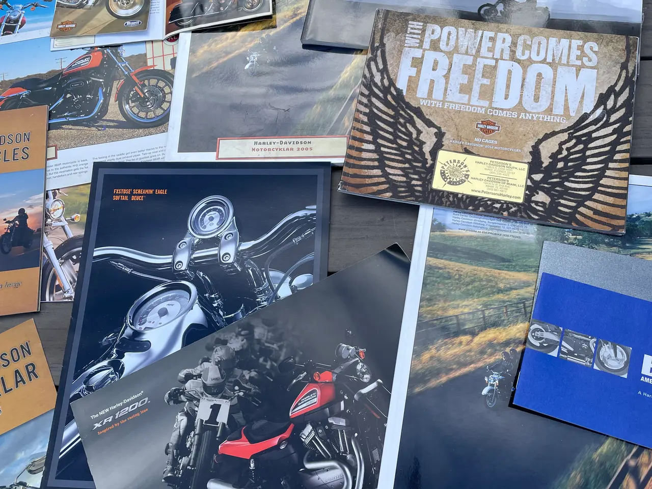 Billede 1 - Harley Davidson/ Buell kataloger
