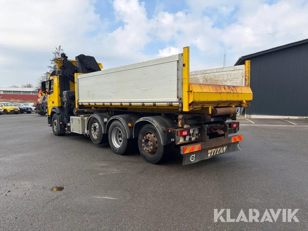 Billede 3 - Lastbil Volvo FM 420 med kran 19,2 tonsmeter