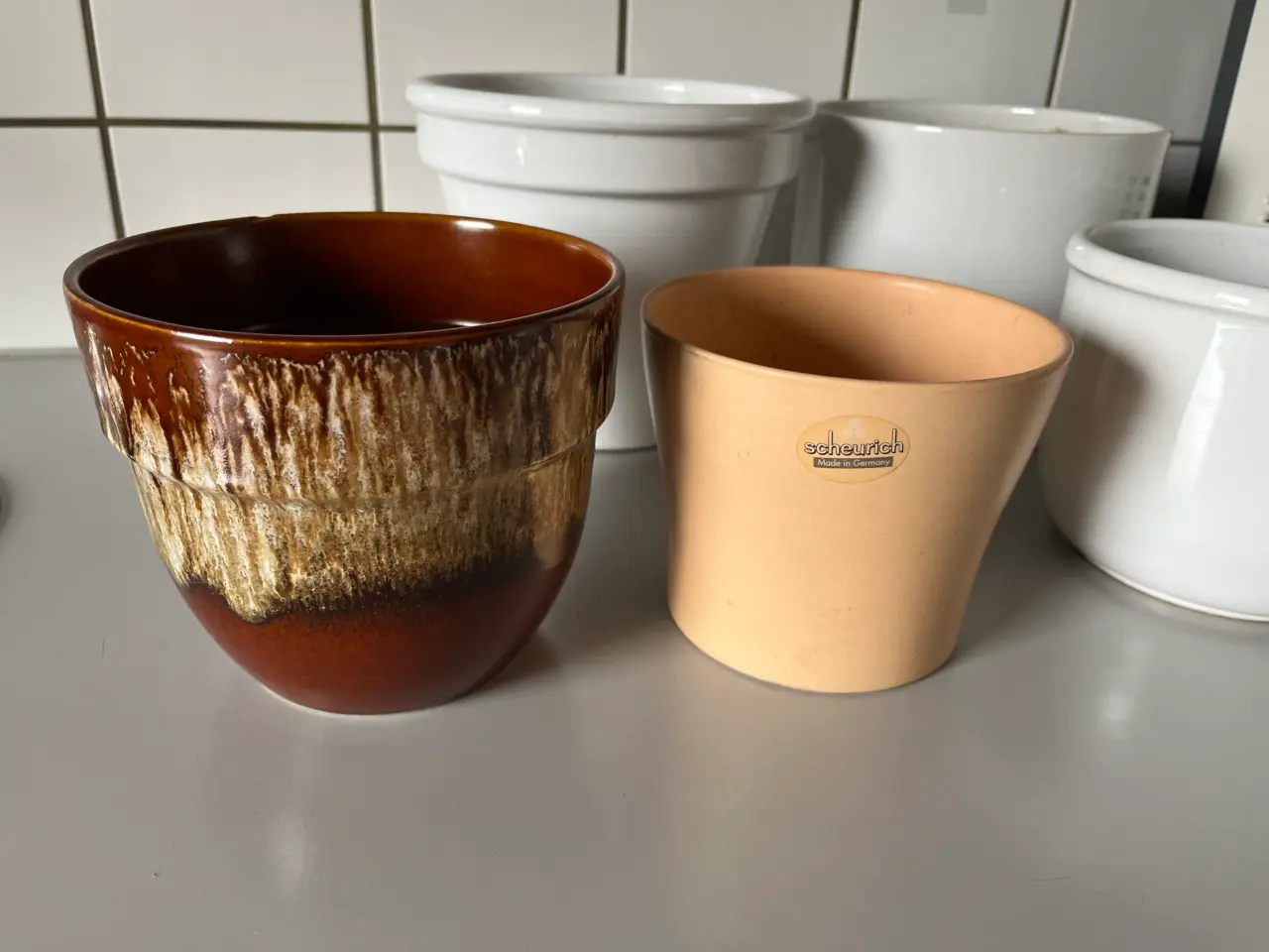 Billede 2 - Urtepotteskjulere dia. 14-19 cm