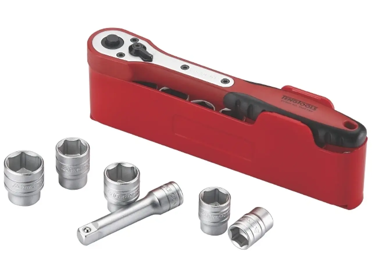 Billede 1 - Topnøglesæt 1/4\"  Teng Tools M1413N1