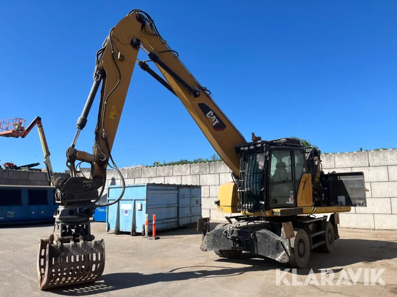 Billede 9 - Sortermaskine Caterpillar MH3022 med hævebart førerhus