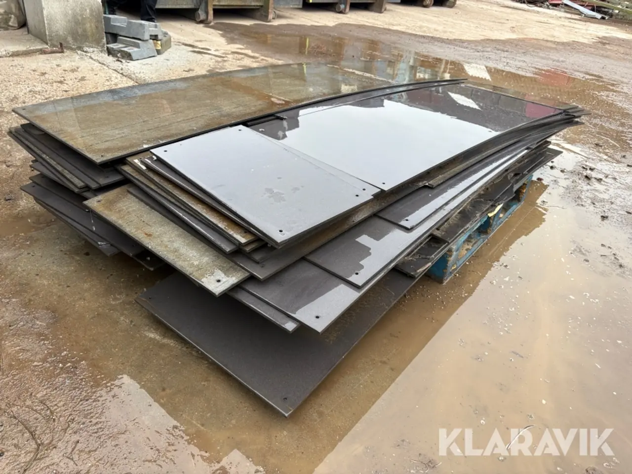 Billede 1 - Facadeplader Komo Eternit / fibercement - cirka 40 styks