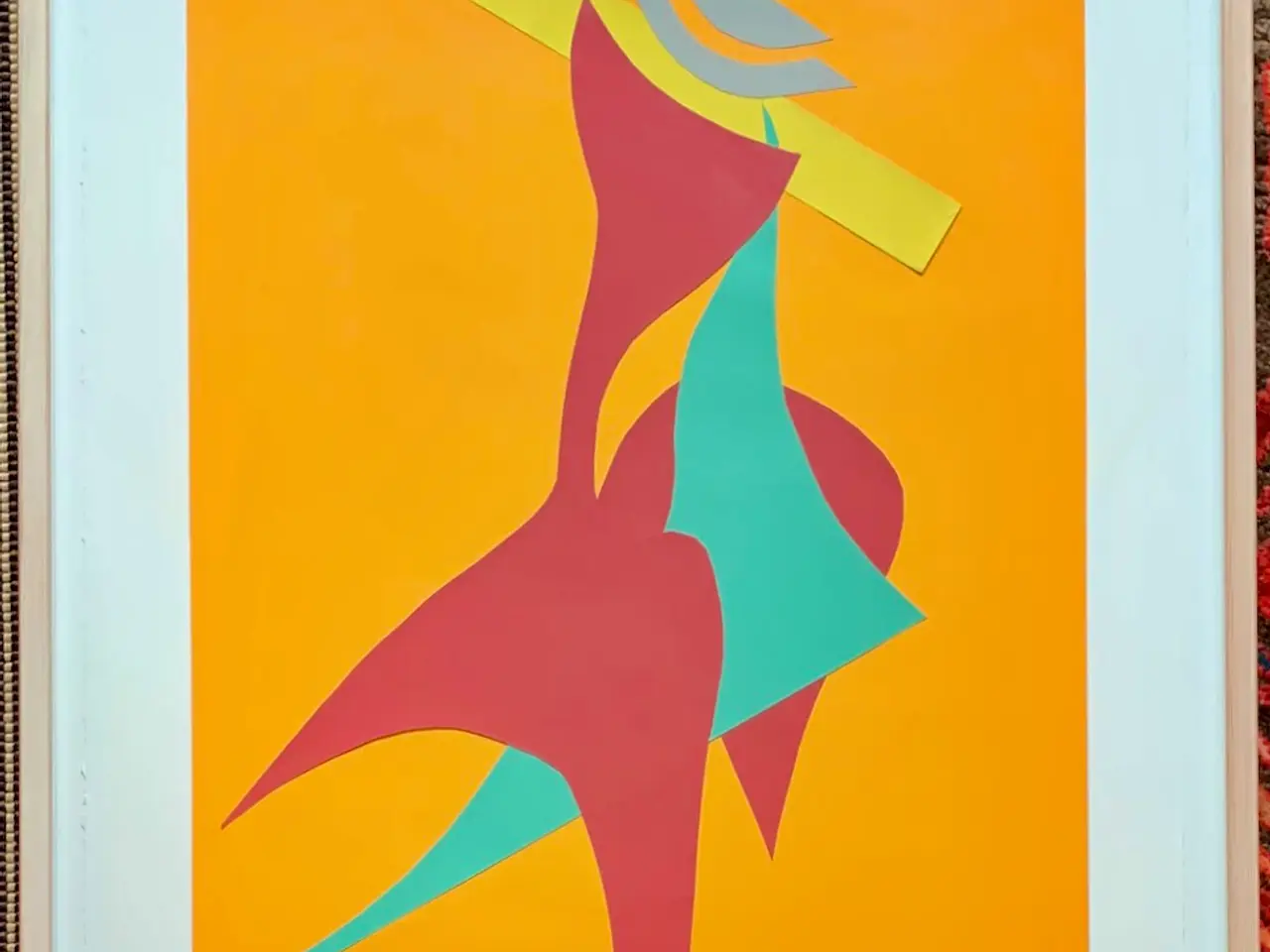 Billede 1 - Richard Mortensen: Collage (Råbuk)
