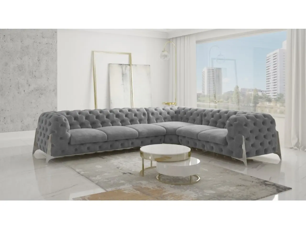 Billede 10 - Diana Chesterfield Hjørnesofa