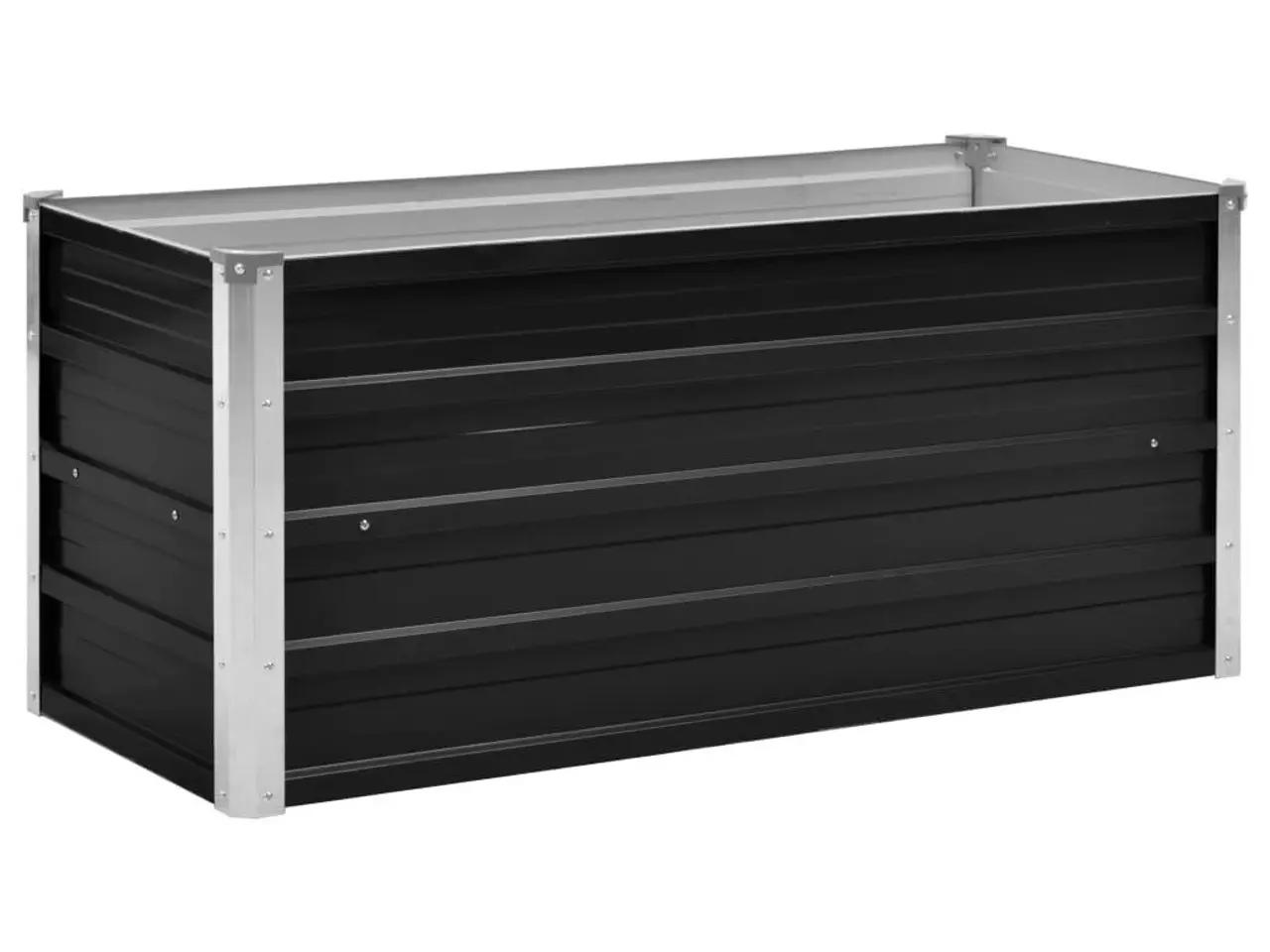 Billede 1 - Hævet plantekasse 100 x 40 x 45 cm - antracitgrå