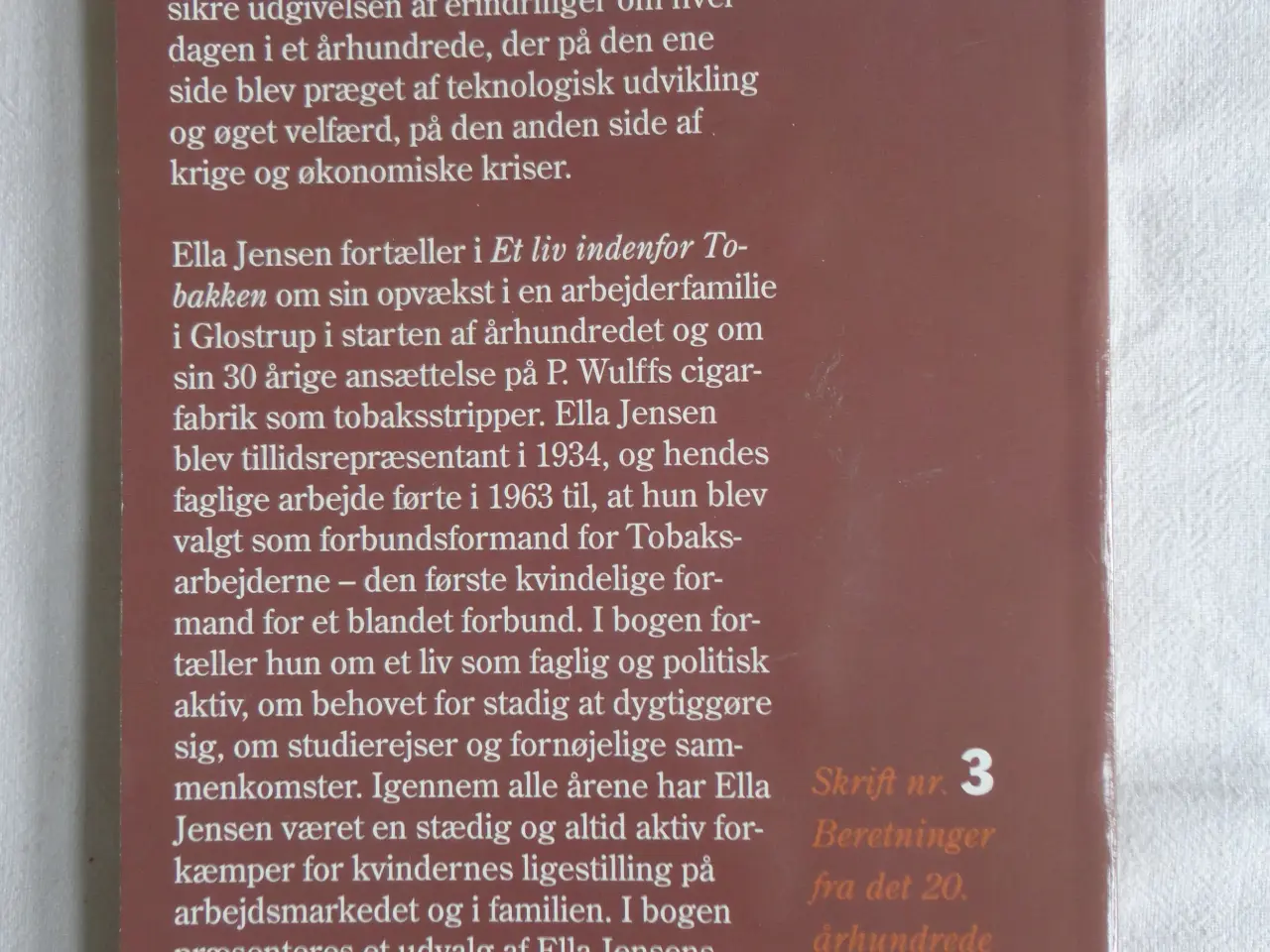 Billede 3 - Et liv indenfor Tobakken :