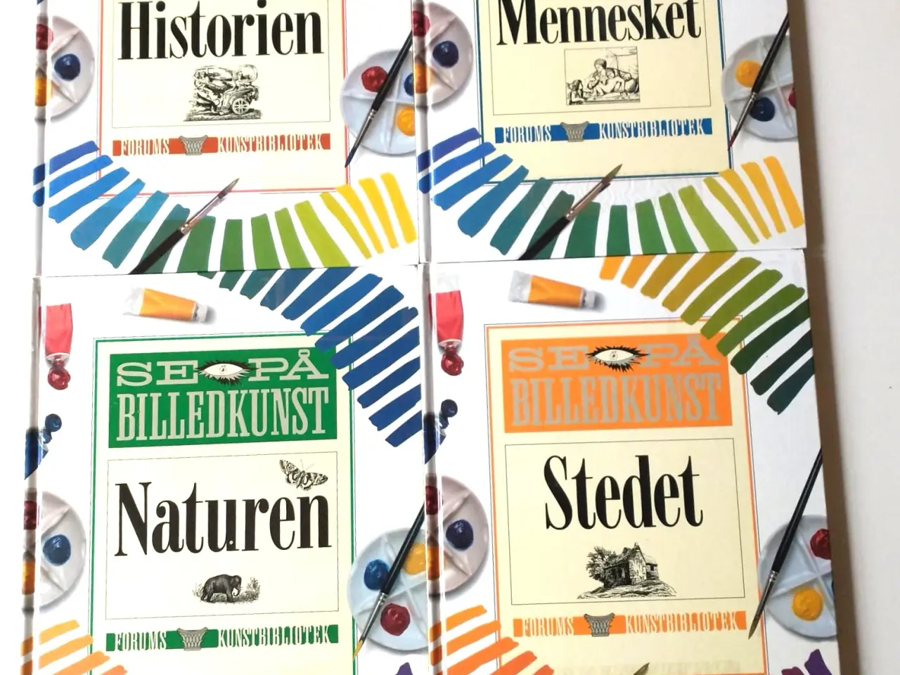 Billede 1 - Se på billedkunst (4 bøger i serien : Forums kuns