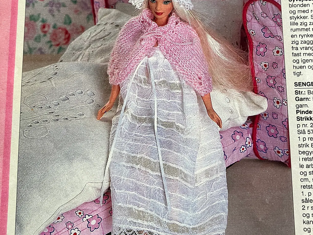 Billede 9 - 12 sider Sy og Strik til Barbie og drengene